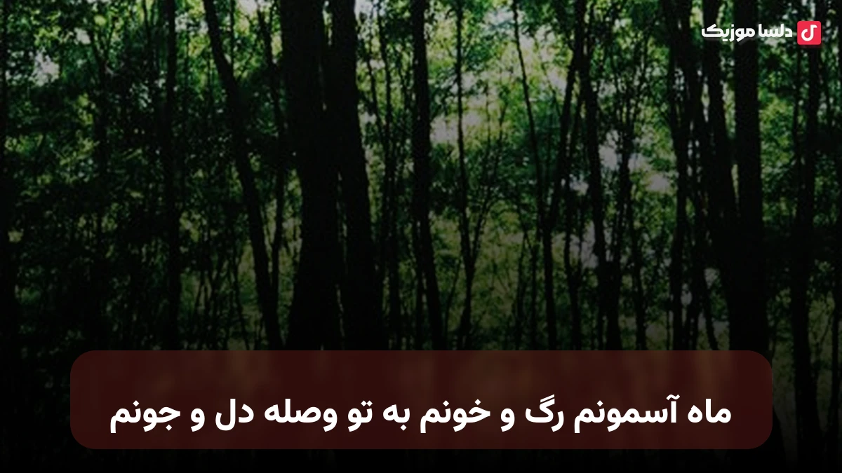 ماه آسمونم رگ و خونم به تو وصله دل و جونم
